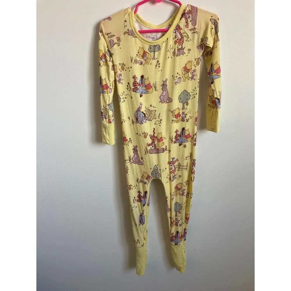 Little Sleepies Disney Winnie the Pooh Bamboo Zippy 18-24 Months